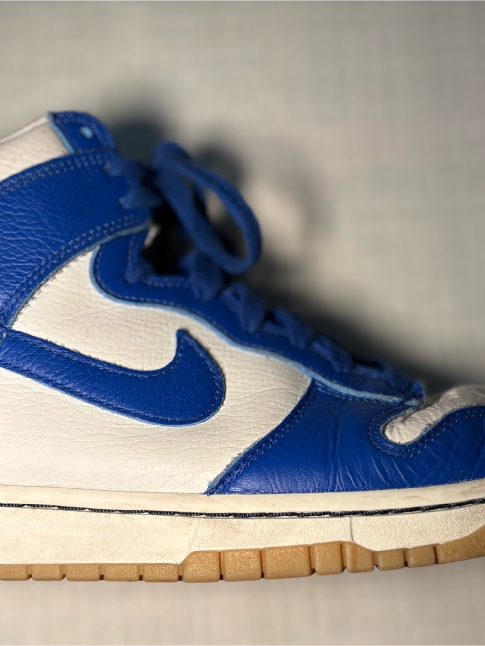 Nike Dunk High Blue White High Top Sneakers Men’s / Women’s Retro Streetwear - Picture 4 of 6